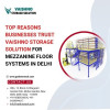 Businesses across Delhi trust Vaishno Storage Solution for reliable and efficient mezzanine floor systems. Their multitier designs maximize warehouse storage, enhance operational workflow, and offer long-lasting durability. Ideal for industries aiming to improve space utilization and productivity, Vaishno’s solutions are customizable to meet specific business needs. Learn why Vaishno Storage Solution has become the go-to choice for companies seeking innovative, cost-effective, and space-optimizing mezzanine floor solutions in Delhi.