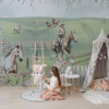 Wallpapers with playful shapes, nature scenes, and soft colors can support focus, imagination, and curiosity in children. Thoughtful patterns help set a balanced mood for reading, drawing, or quiet play—making the room feel both fun and calm.